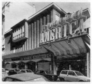 Il Cinema America prima della chiusura